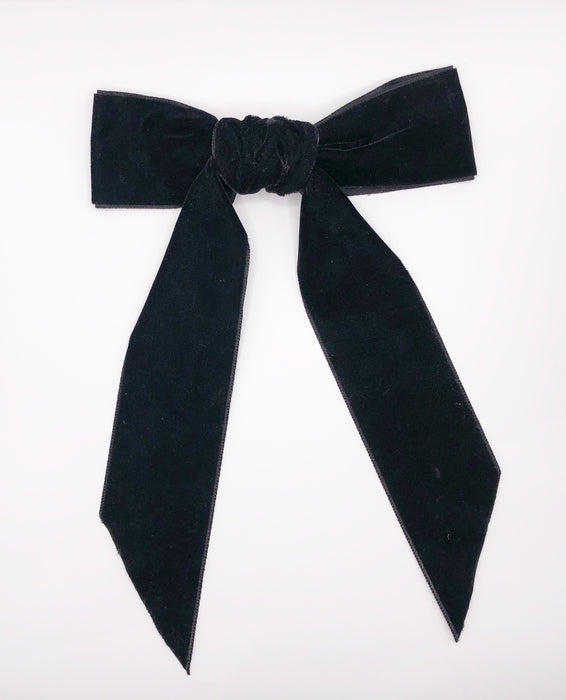 Black Velvet Bow