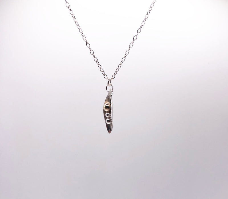 Pea Pod Necklace